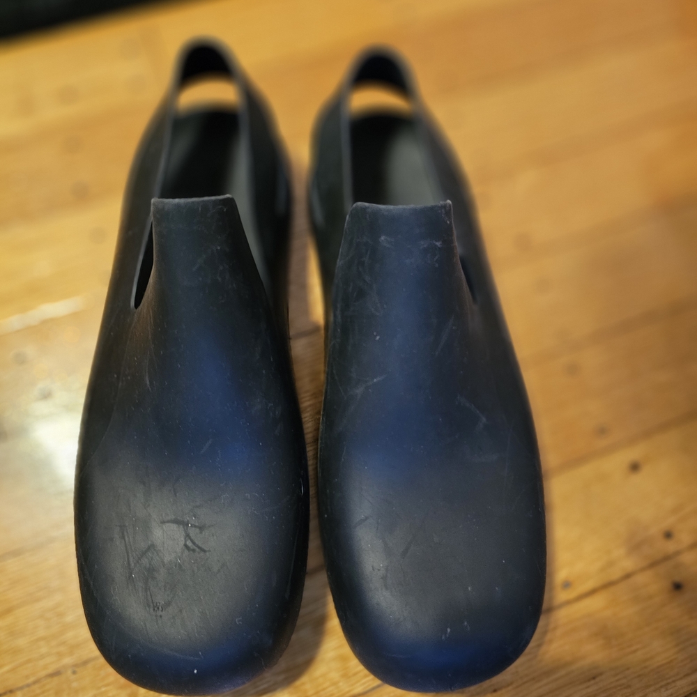 Bottega Veneta Black Slip-On Loafers